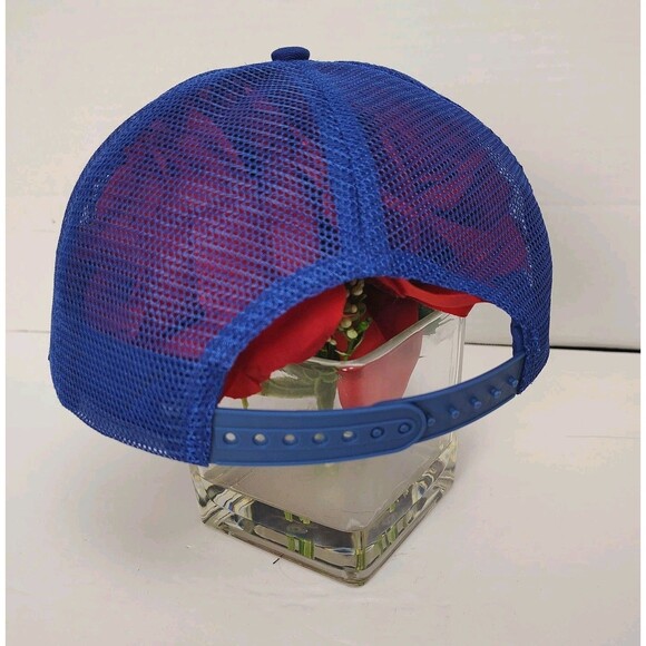 Whataburger Dallas Mavericks Hat NBA Promo Snapback Embroidered Blue Adjustable - Picture 3 of 7